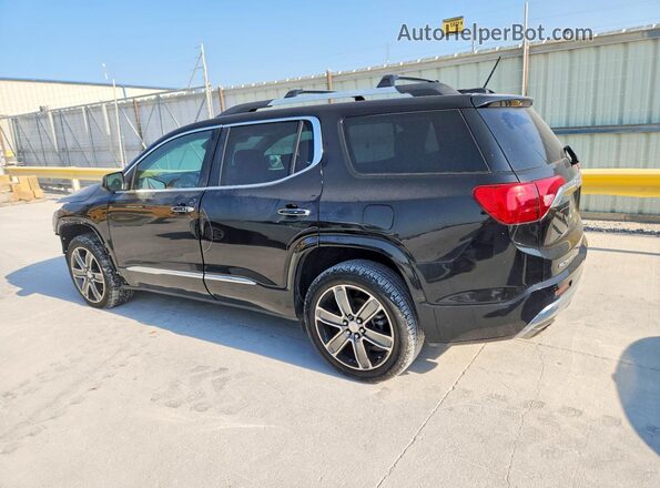 1GKKNXLS0HZ312864 2017 GMC ACADIA Black Հետևի ձախ
