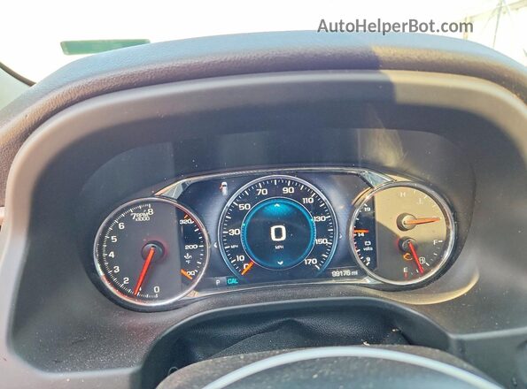 1GKKNXLS0HZ312864 2017 GMC ACADIA Black Սարքավորումների վահանակի տեսք