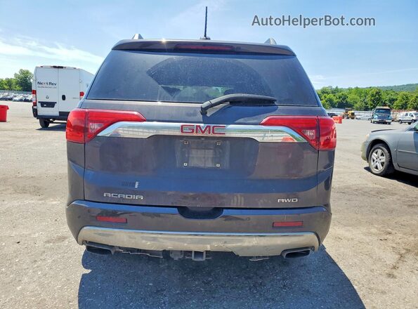 1GKKNXLS0JZ153589 2018 GMC ACADIA Black Vista trasera