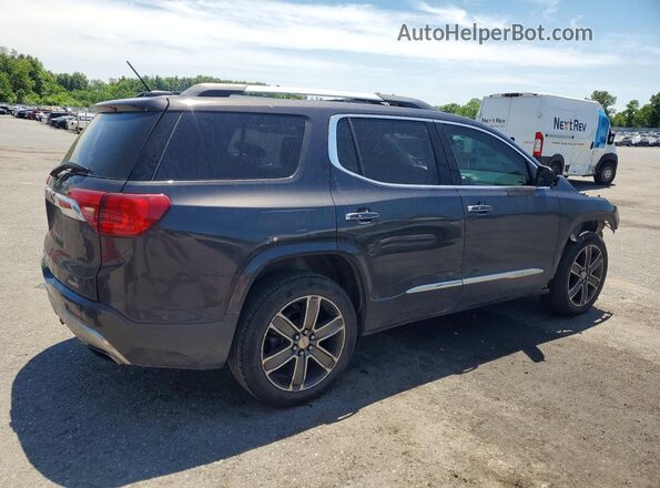 1GKKNXLS0JZ153589 2018 GMC ACADIA Black Trasero derecho
