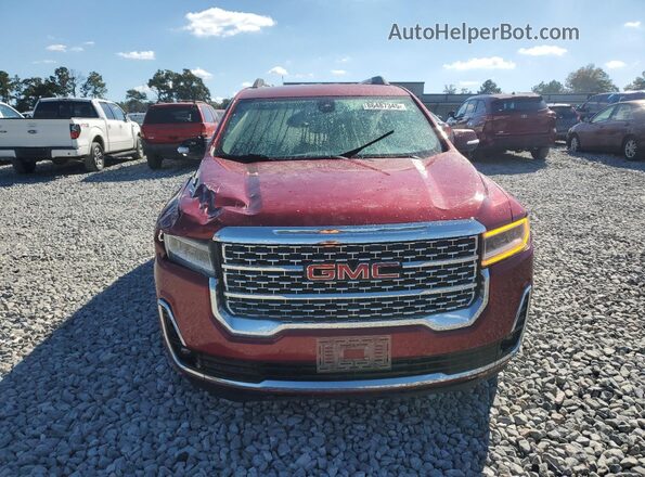 1GKKNXLS0LZ155099 2020 GMC ACADIA Burgundy წინა ხედი