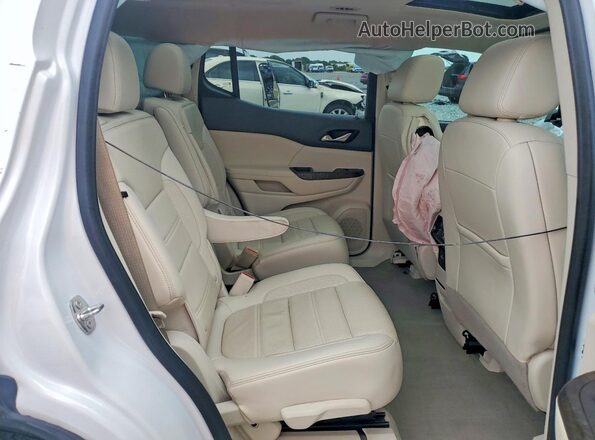 1GKKNXLS0LZ231016 2020 GMC ACADIA White Widok tylnych siedzeń
