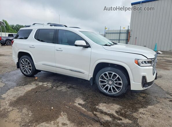 1GKKNXLS0MZ101741 2021 GMC ACADIA Белый Передняя правая четверть
