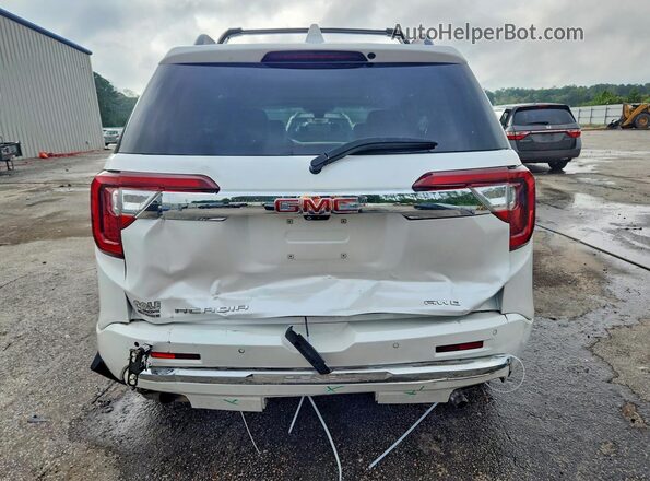 1GKKNXLS0MZ101741 2021 GMC ACADIA Белый Вид сзади