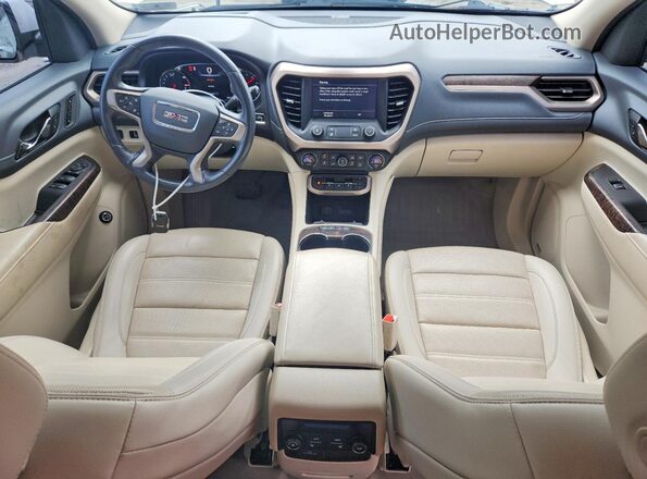 1GKKNXLS0MZ101741 2021 GMC ACADIA Белый Вид панели приборов