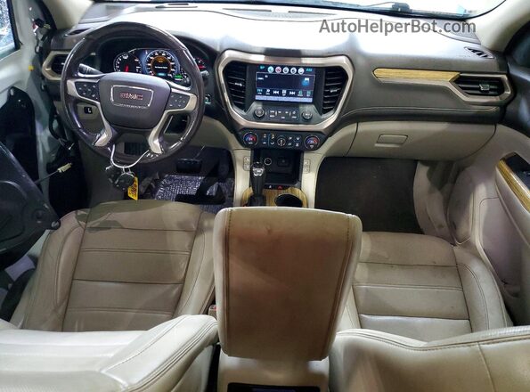 1GKKNXLS1JZ201763 2018 GMC ACADIA White Widok deski rozdzielczej