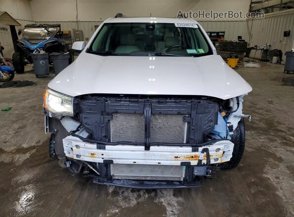 1GKKNXLS1JZ201763 2018 GMC ACADIA White Widok z przodu