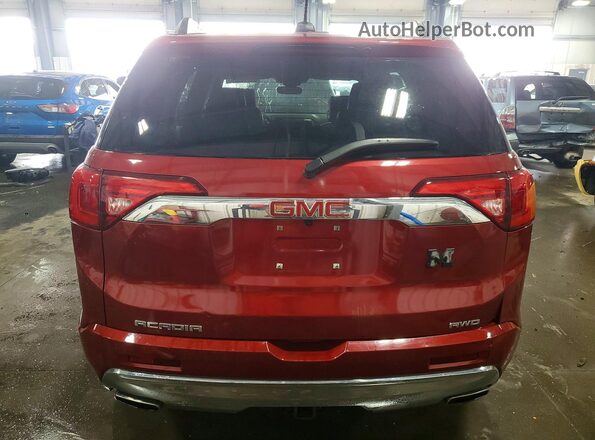 1GKKNXLS1KZ199014 2019 GMC ACADIA Темно-бордовый Вид сзади