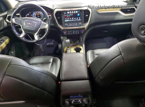 1GKKNXLS1KZ199014 2019 GMC ACADIA Темно-бордовый Вид панели приборов
