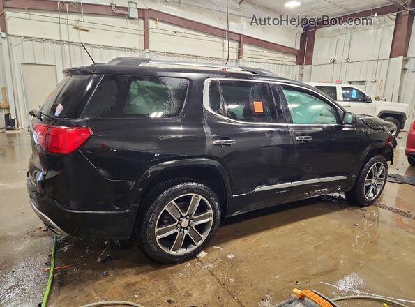 1GKKNXLS2HZ122886 2017 GMC ACADIA Black Widok deski rozdzielczej