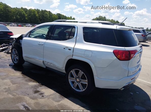 1GKKNXLS2HZ221076 2017 GMC ACADIA White Rear left