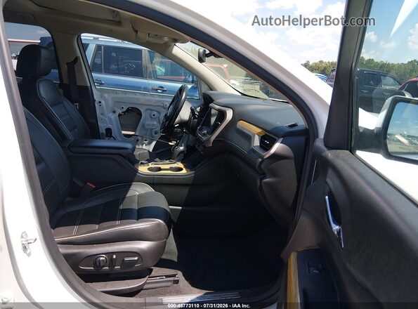 1GKKNXLS2HZ221076 2017 GMC ACADIA White Front interior view