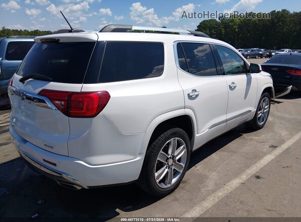 1GKKNXLS2HZ221076 2017 GMC ACADIA White Rear right