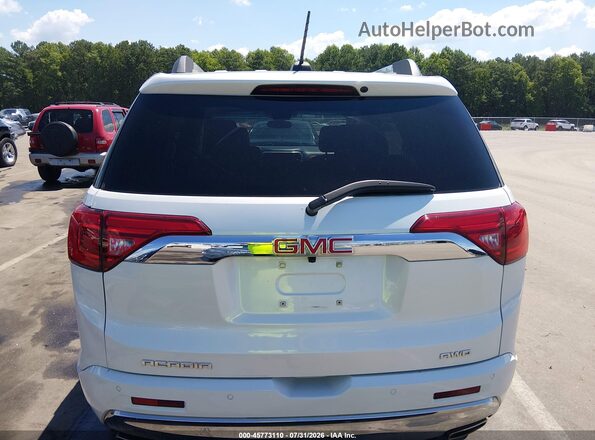 1GKKNXLS2HZ221076 2017 GMC ACADIA White 