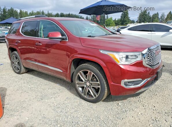 1GKKNXLS2HZ323431 2017 GMC ACADIA Red Առջևի աջ