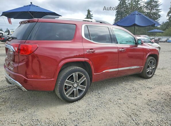 1GKKNXLS2HZ323431 2017 GMC ACADIA Red Հետևի աջ