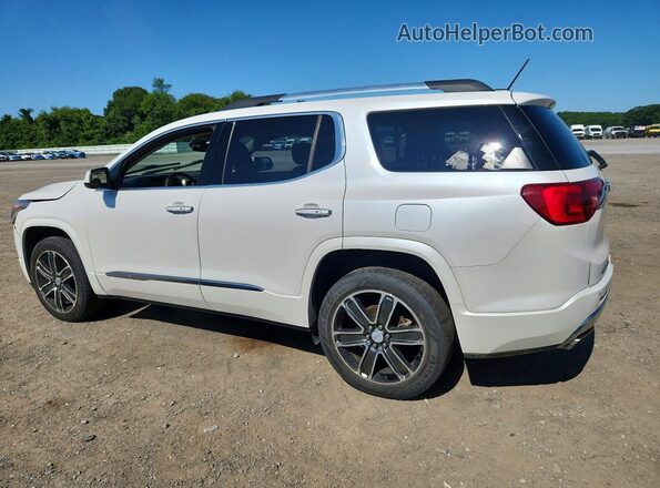 1GKKNXLS2JZ101722 2018 GMC ACADIA White უკანა მარცხენა