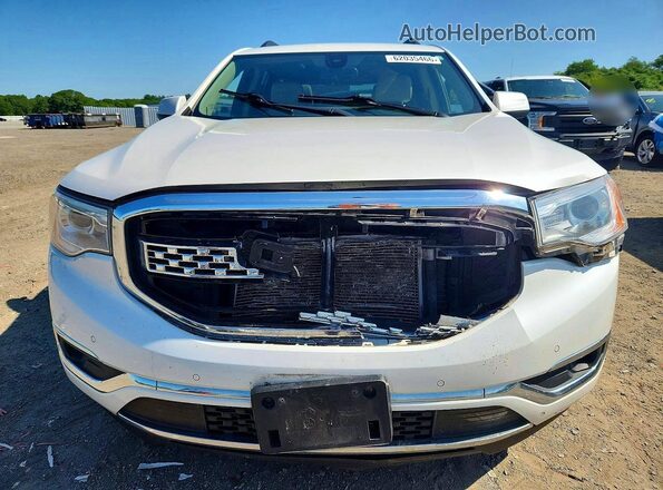 1GKKNXLS2JZ101722 2018 GMC ACADIA White წინა ხედი
