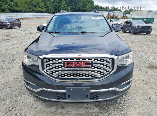 1GKKNXLS2JZ112719 2018 GMC ACADIA Black Вид спереду