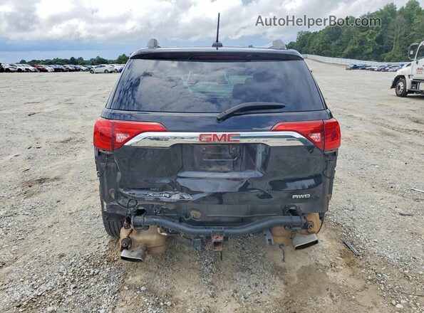 1GKKNXLS2JZ112719 2018 GMC ACADIA Black Вид ззаду