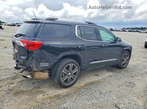 1GKKNXLS2JZ112719 2018 GMC ACADIA Black Задня права чверть