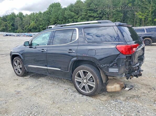 1GKKNXLS2JZ112719 2018 GMC ACADIA Black Задня ліва чверть