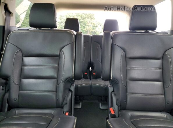 1GKKNXLS2JZ112719 2018 GMC ACADIA Black Вид задніх сидінь