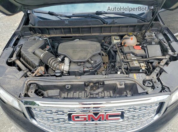 1GKKNXLS2JZ112719 2018 GMC ACADIA Black Вид підкапотного простору