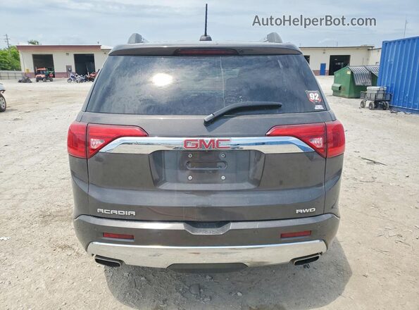 1GKKNXLS2KZ166233 2019 GMC ACADIA Gray Rear view