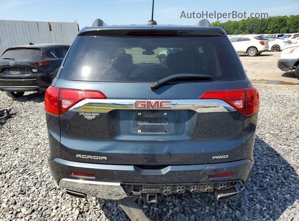 1GKKNXLS2KZ288879 2019 GMC ACADIA Blue Հետևի տեսք