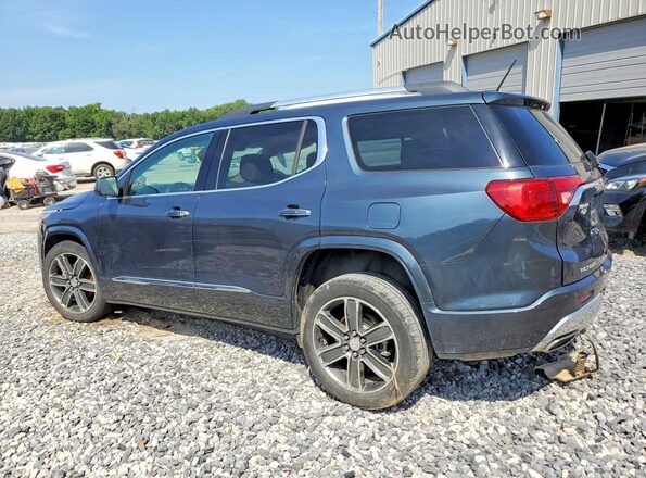 1GKKNXLS2KZ288879 2019 GMC ACADIA Blue Հետևի ձախ