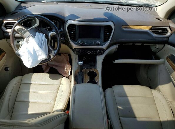 1GKKNXLS2KZ288879 2019 GMC ACADIA Blue Առջևի վահանակի տեսք