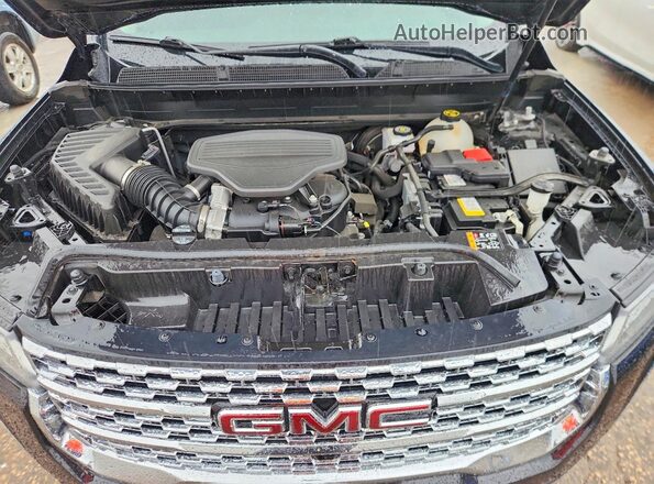 1GKKNXLS2PZ150508 2023 GMC ACADIA Black Engine compartment view