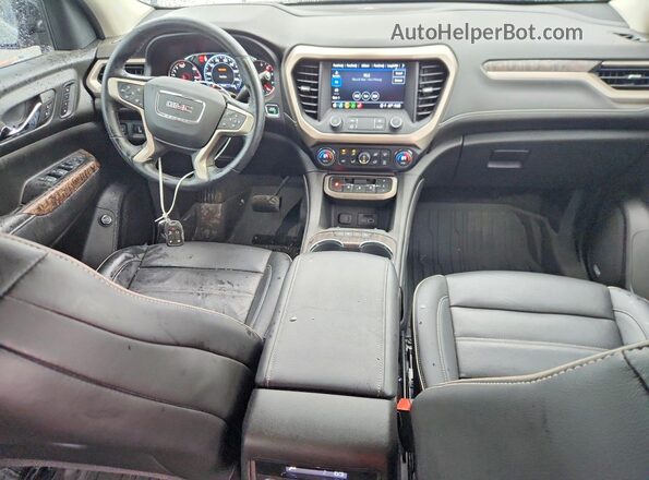 1GKKNXLS2PZ150508 2023 GMC ACADIA Black Dashboard view