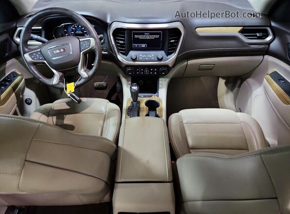 1GKKNXLS3JZ130310 2018 GMC ACADIA Gray Widok deski rozdzielczej