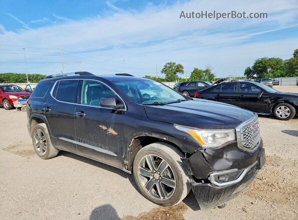 1GKKNXLS3JZ198591 2018 GMC ACADIA Black წინა მარჯვენა