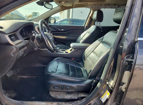 1GKKNXLS3JZ198591 2018 GMC ACADIA Black წინა სალონის ხედი
