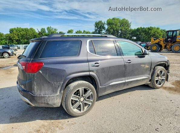 1GKKNXLS3JZ198591 2018 GMC ACADIA Black უკანა მარჯვენა