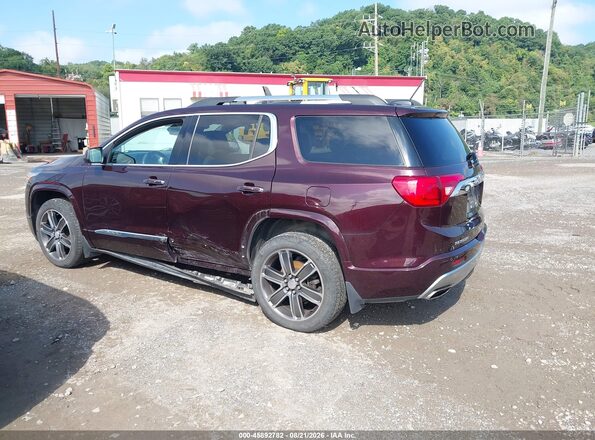 1GKKNXLS4HZ204697 2017 GMC ACADIA Maroon 