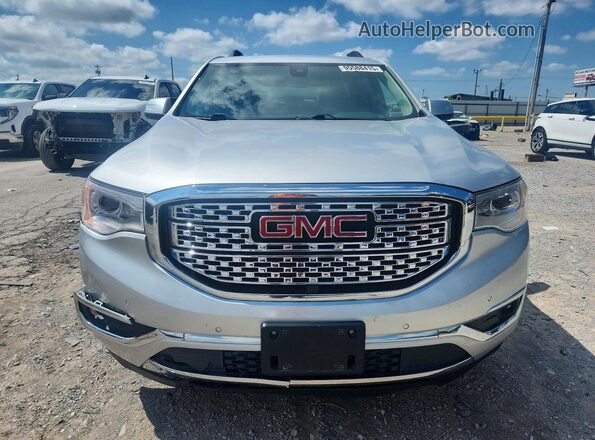 1GKKNXLS4HZ255102 2017 GMC ACADIA Silver Widok z przodu