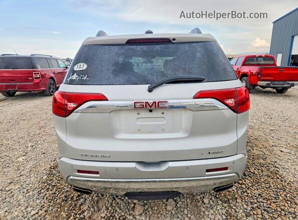 1GKKNXLS4HZ285152 2017 GMC ACADIA Silver Rear view
