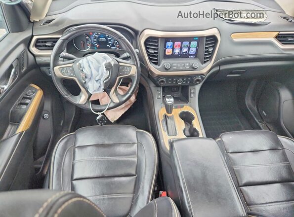 1GKKNXLS4HZ285152 2017 GMC ACADIA Silver Dashboard view