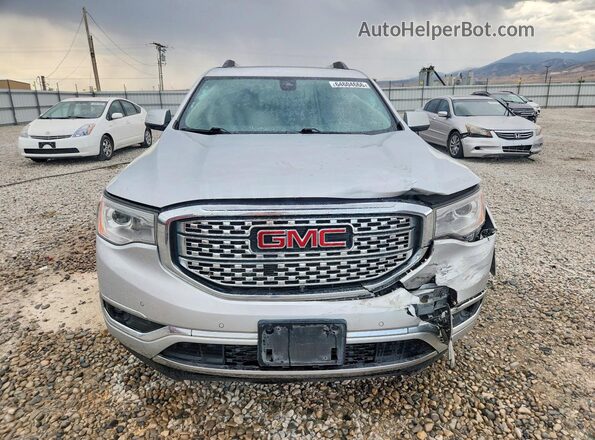 1GKKNXLS4HZ285152 2017 GMC ACADIA Silver Front view
