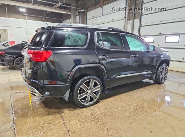 1GKKNXLS4JZ117565 2018 GMC ACADIA Черный Задняя правая четверть