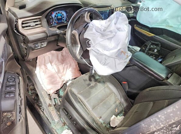 1GKKNXLS4JZ117565 2018 GMC ACADIA Черный Вид панели приборов
