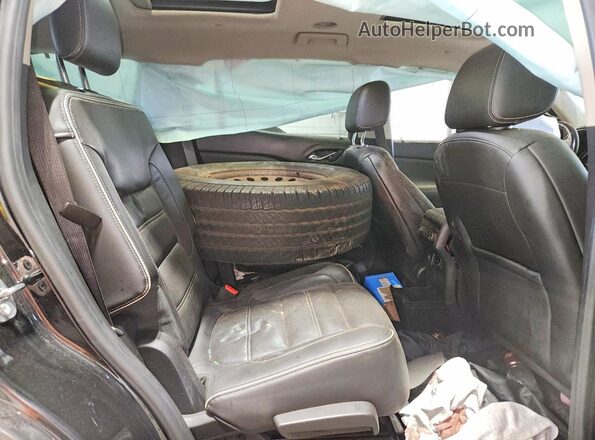 1GKKNXLS4JZ117565 2018 GMC ACADIA Черный Вид задней части салона