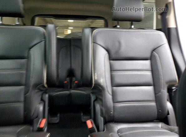 1GKKNXLS4JZ153112 2018 GMC ACADIA Silver უკანა სავარძლების ხედი