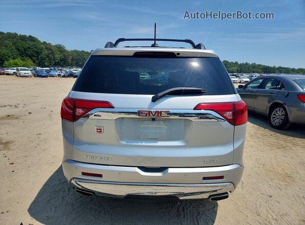 1GKKNXLS4JZ183517 2018 GMC ACADIA Silver Rear view