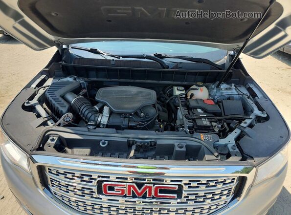 1GKKNXLS4JZ183517 2018 GMC ACADIA Silver Engine compartment view