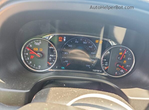 1GKKNXLS4JZ183517 2018 GMC ACADIA Silver Instrument cluster view